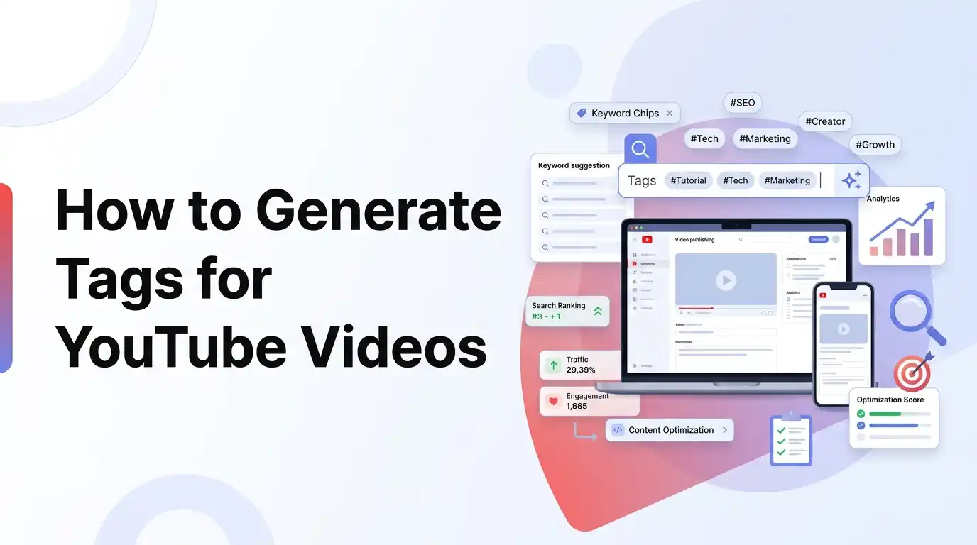 YouTube Tags Guide: How to Generate Keywords for Video SEO